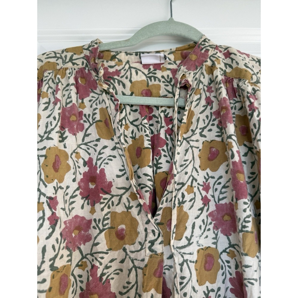 eric bergere dou bochi dress Floral Designer French Size XS Midi - Picture 2 of 9